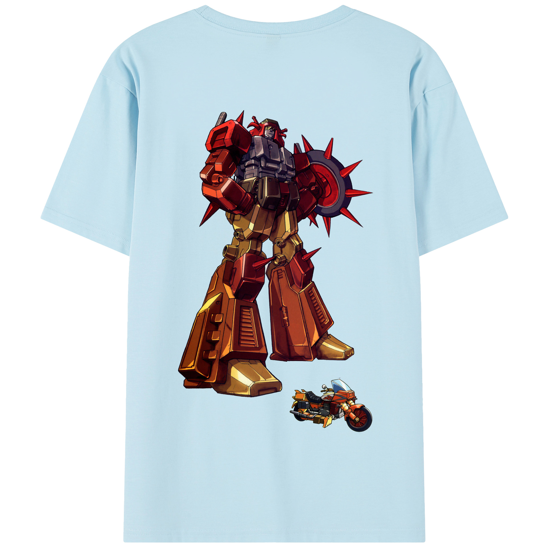 （画像用）  綿100％半袖Tシャツ（背面プリント）